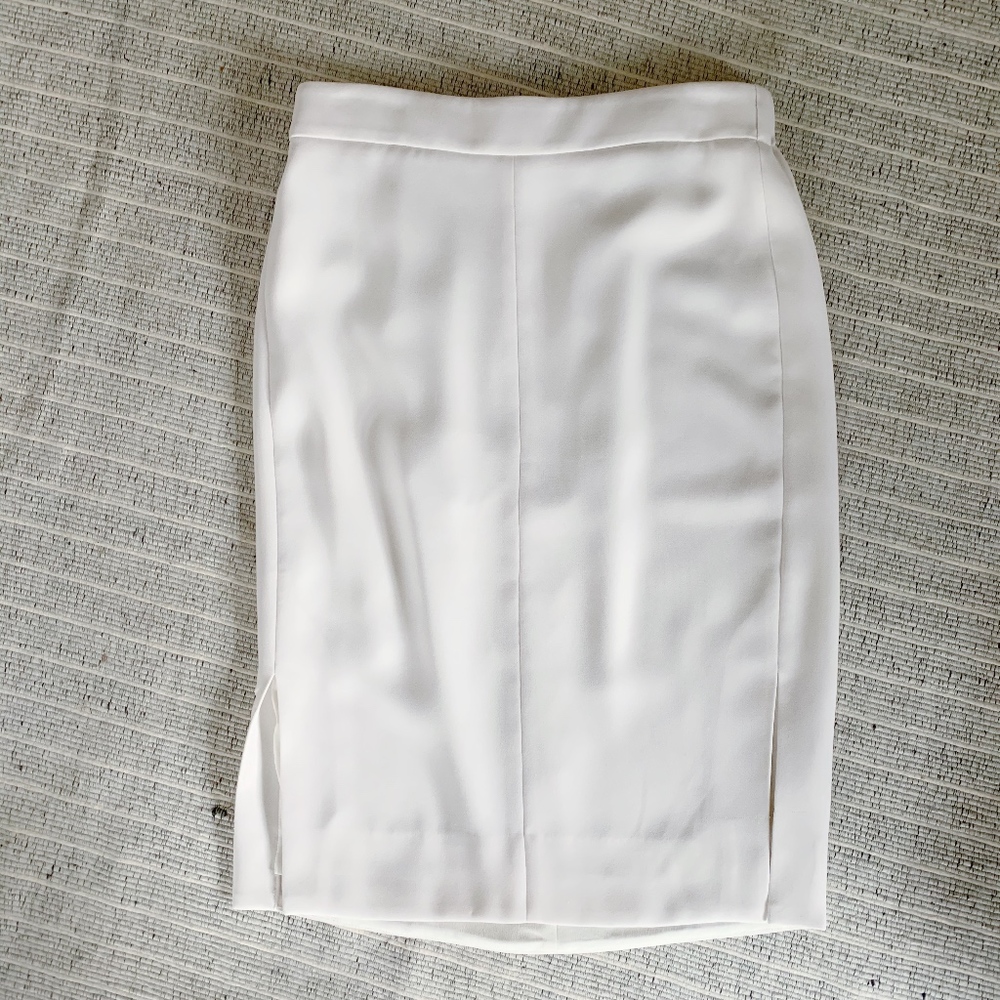 J. Crew silky pencil skirt